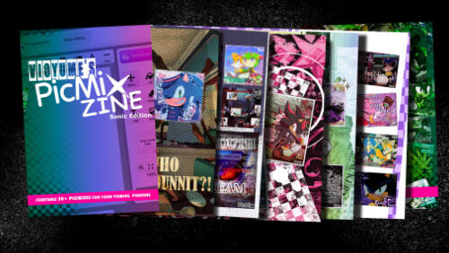 Sonic PicMix Zine by radicalcircuit
