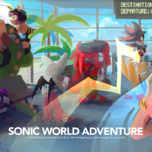 Sonic World Adventure A Travel Journal Sonic Fanzine