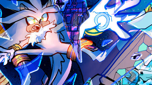 Kaleidoscopic Absolution A Multimedia Silver the Hedgehog Fanzine