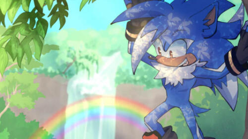 Gotta Follow My Rainbow ACT 1 LGBT Sonic OC zine