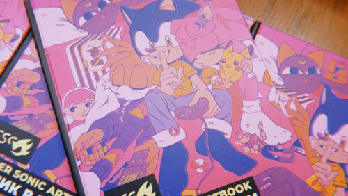 Sonic in Russia A Russian Sonic Artist Zine