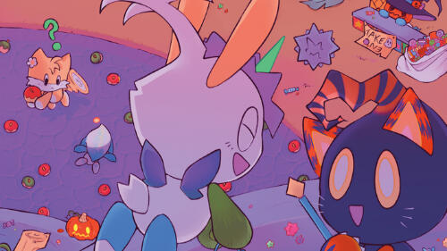 Project Chao Volume 2 - Spooky Harvest A Chao Garden Zine