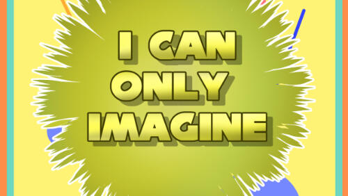 I Can Only Imagine: Vol 1 An OC & Canon Character Zine
